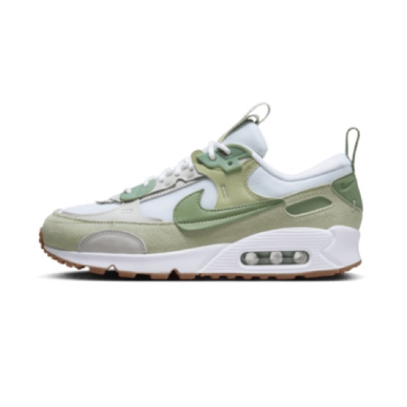 Nike Shoes - Nike Air Max 90 Futura Sneakers in Green and White